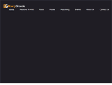 Tablet Screenshot of bourg-gironde.net